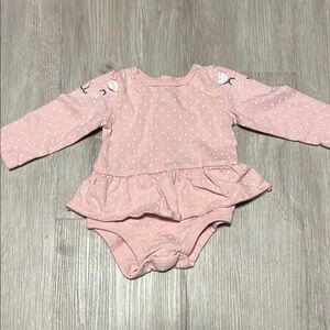 4/$20 Carters Pink Polka Dot Kids One Piece